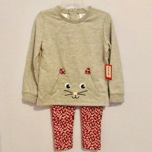 Kidgets Two piece girls outfit. Size 3T